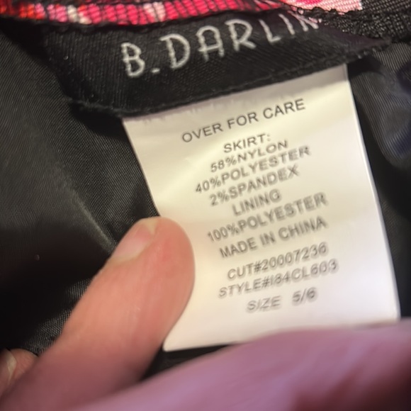 🎉HP🎉 B. Darlin 2-Piece Formal Dress Size 5/6 EUC - Picture 12 of 13